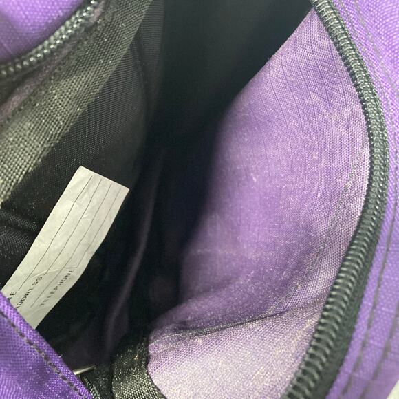 Vintage LL Bean Purple and Black Waist Fanny Pack. Pre-Owned Good Condition - Picture 7 of 11